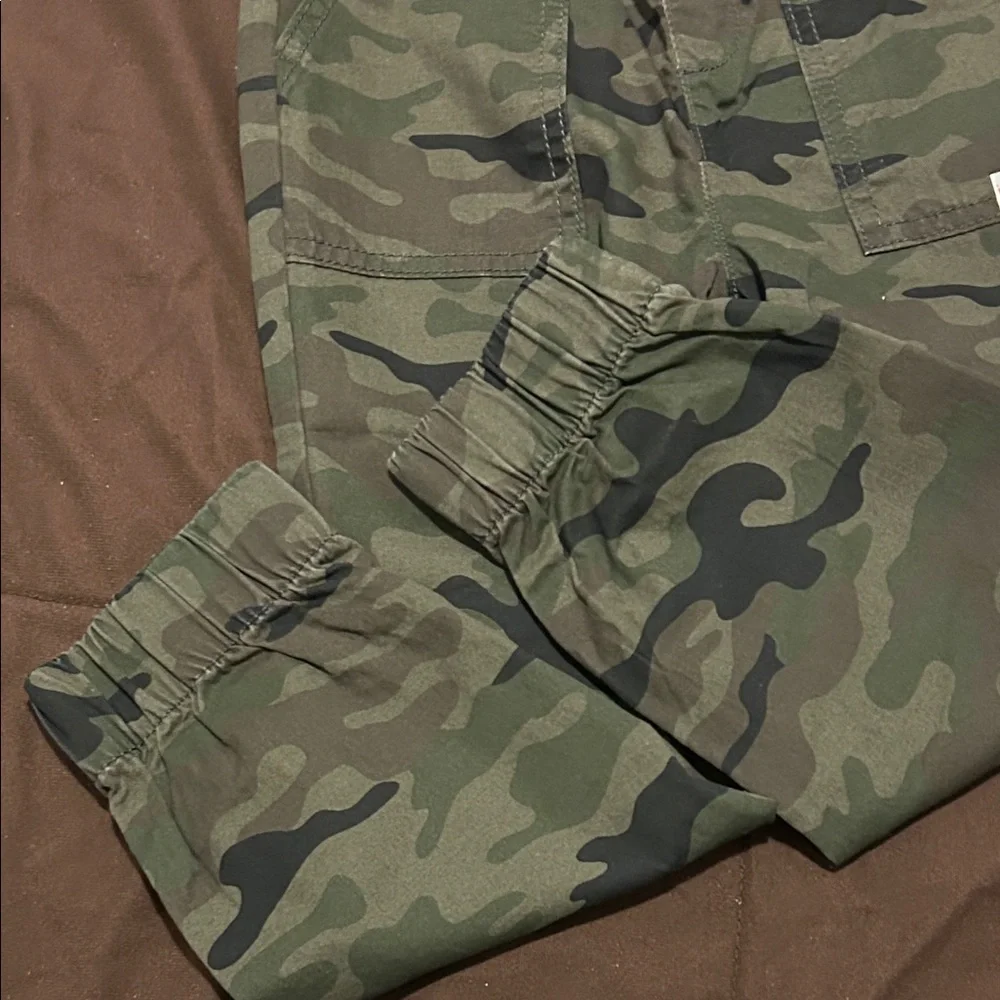 jumping beans Green Camouflage Jogger Pants - Picture 3 of 3